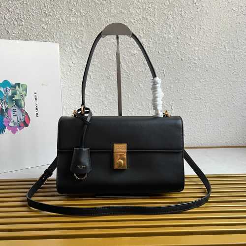 Prada 1BN023 Black Leather Handbag: Iconic Style & Versatile Design 1 Prada 1BN023 Black Leather Handbag: Iconic Style & Versatile Design