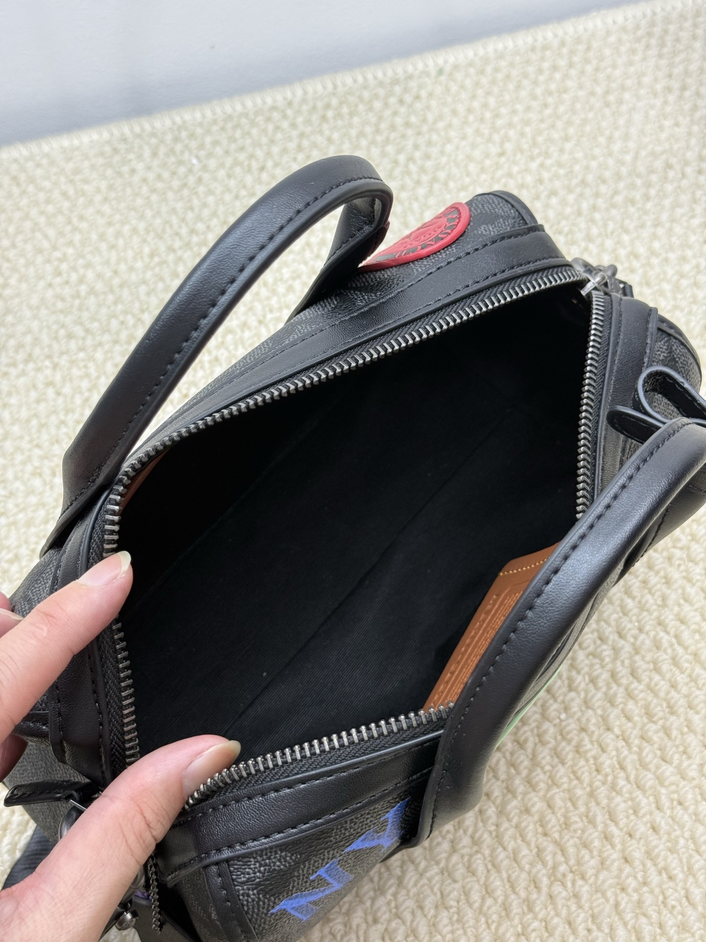 Coach coach新品/徽章波士顿男包Gotham24款号：CAG37