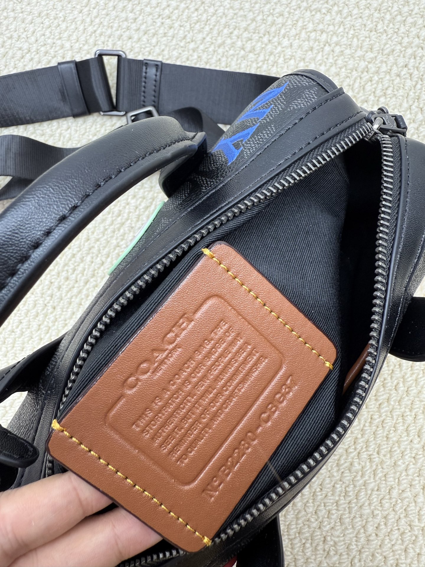 Coach coach新品/徽章波士顿男包Gotham24款号：CAG37