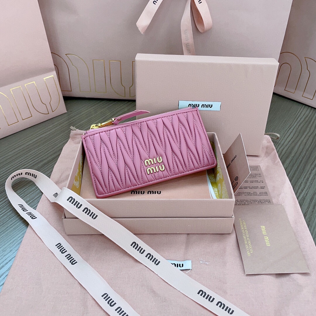 Miu Miu 5MB006 official on sale sheepskin ready stock