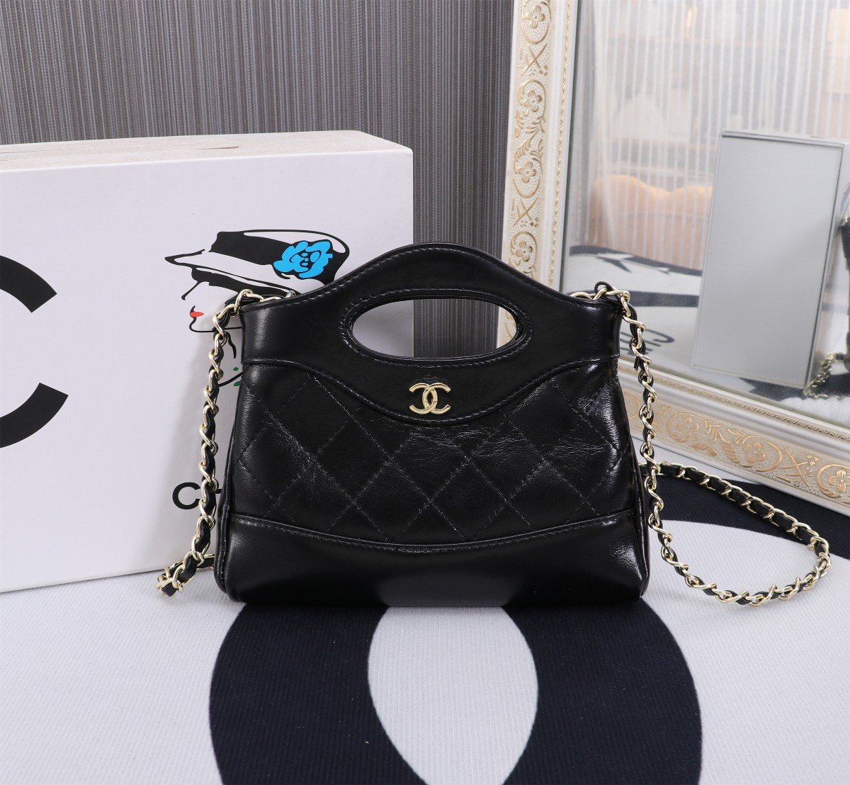 Chanel Taschen Handtaschen Schwarz Herbst/Winter Kollektion