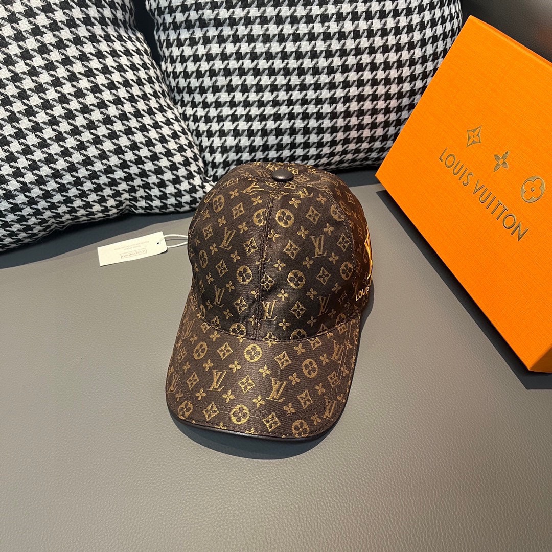 [LV Hats]LV Louis Vuitton New original original baseball cap Basic head circum