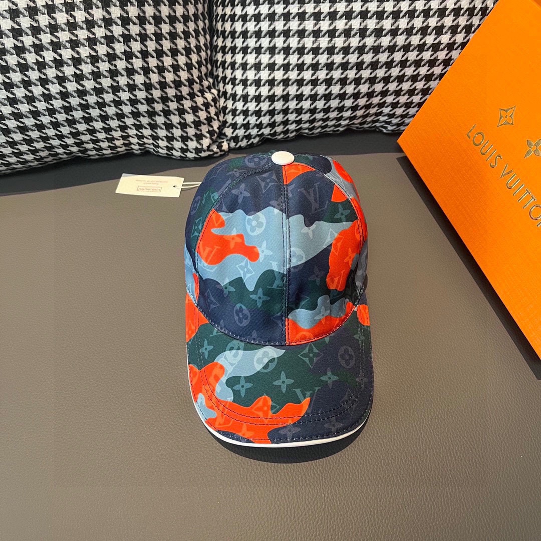 [LV Hats]Excellent quality Basic head circumference 56 Adjustable patch