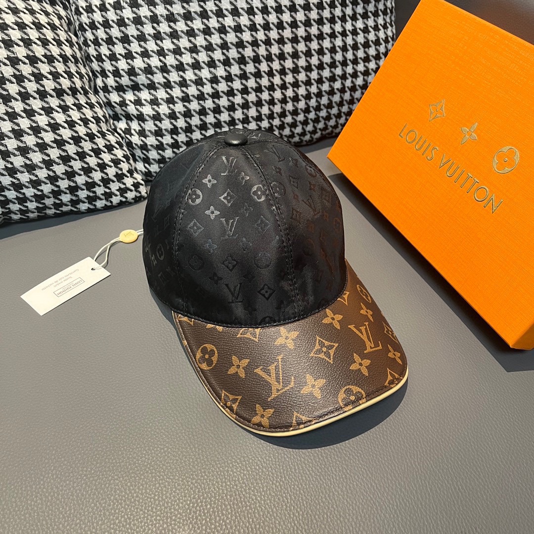 [LV Hats]LV Louis Vuitton New original original baseball cap Presbyopia splici