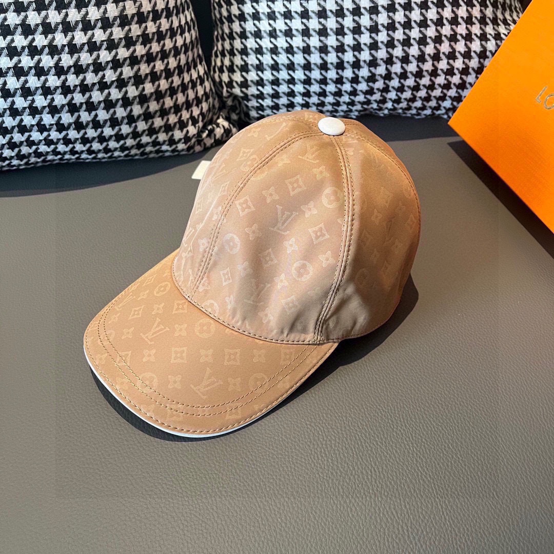 [LV Hats]Pure cotton lining lightweight breathability Excellent quality Basic