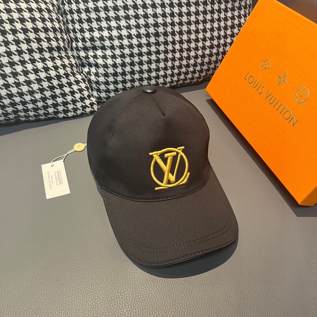 [LV Hats]LV Louis Vuitton Fine embroidery Excellent quality Basic head circumf