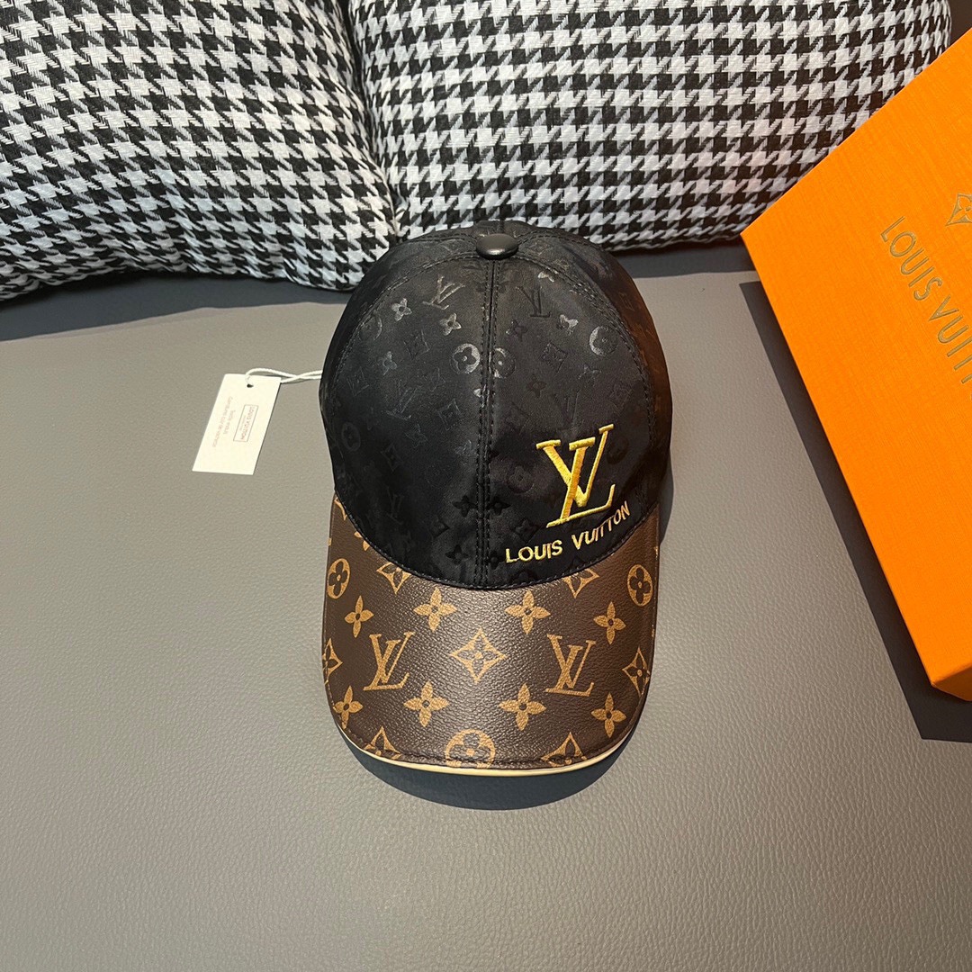 [LV Hats]LV Louis Vuitton New original original baseball cap Presbyopia splici