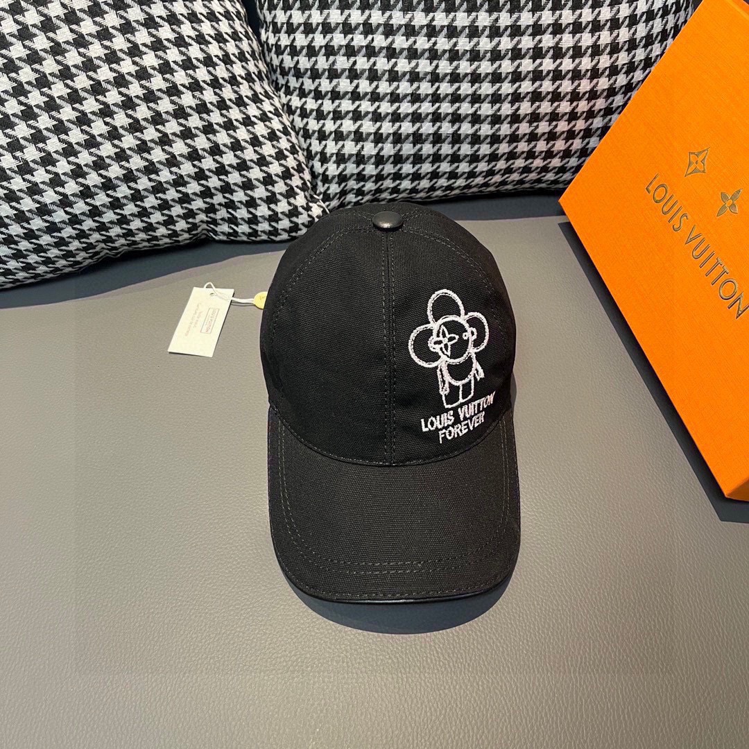 [LV Hats]LV Louis Vuitton New original original baseball cap LV embroidery Cou