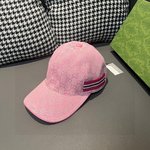 Gucci Hats Baseball Cap Unisex Canvas Cowhide