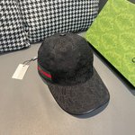 Gucci Hats Baseball Cap Unisex Canvas Cowhide