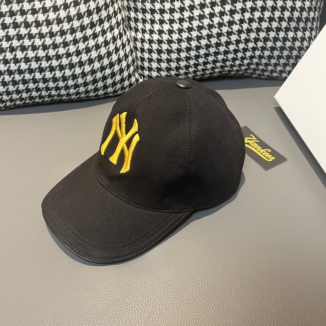 爆款回货NYNewYork棒球帽专柜最新款NY刺绣简洁大气！1:1开模订制原厂透气帆布料+头层牛皮细节堪