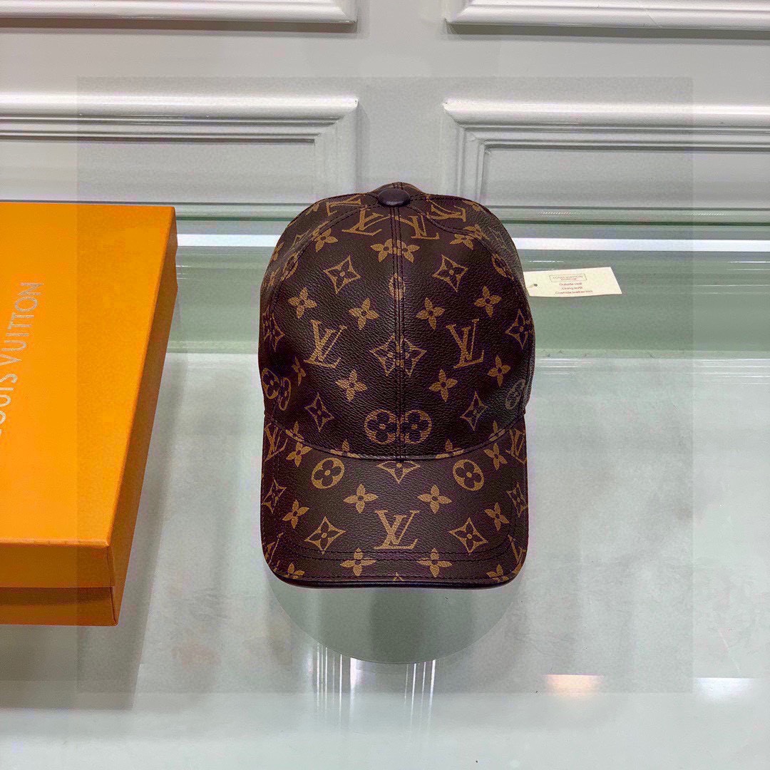 [LV Hats] presbyopic 1:1 Mold opening customization Original counter PU leath