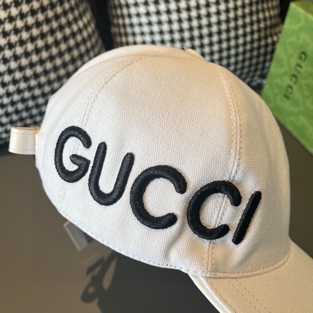 配盒子布袋Gucci古奇新款原单棒球帽Loved系列1:1开模订制重工刺绣细节可媲美专柜原版帆布料+头层