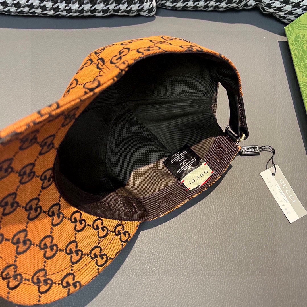配包装布袋Gucci古奇新款原单棒球帽Multicolor系列帆布棒球帽！专柜最新款1:1正版开模原版帆