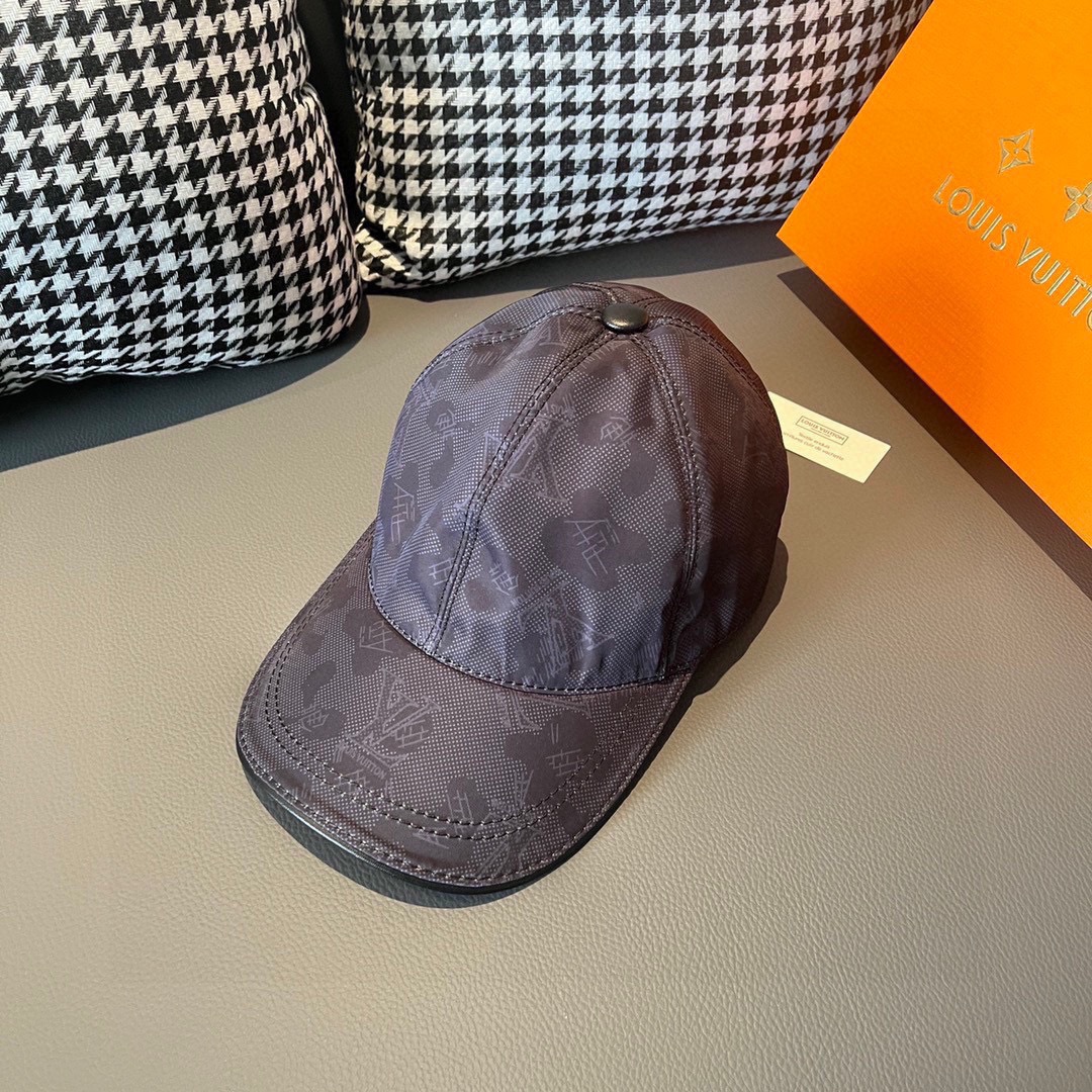 Louis Vuitton Sombreros Gorras Algodón Cuero de vaca