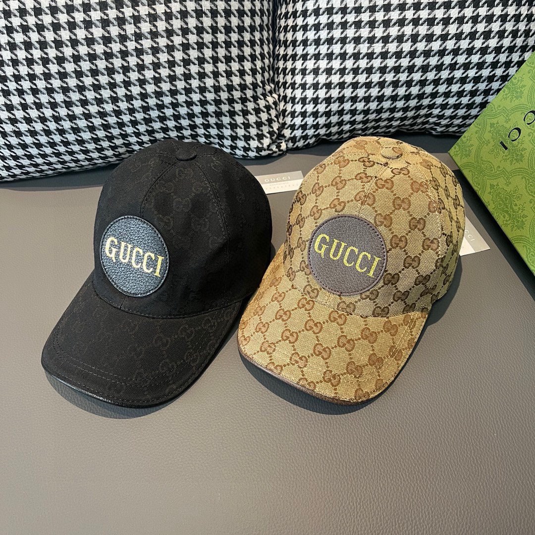 配包装布袋Gucci古奇新款原单棒球帽Gucci烫金专柜最新款1:1开模订制正版开模原版帆布料+头层牛皮