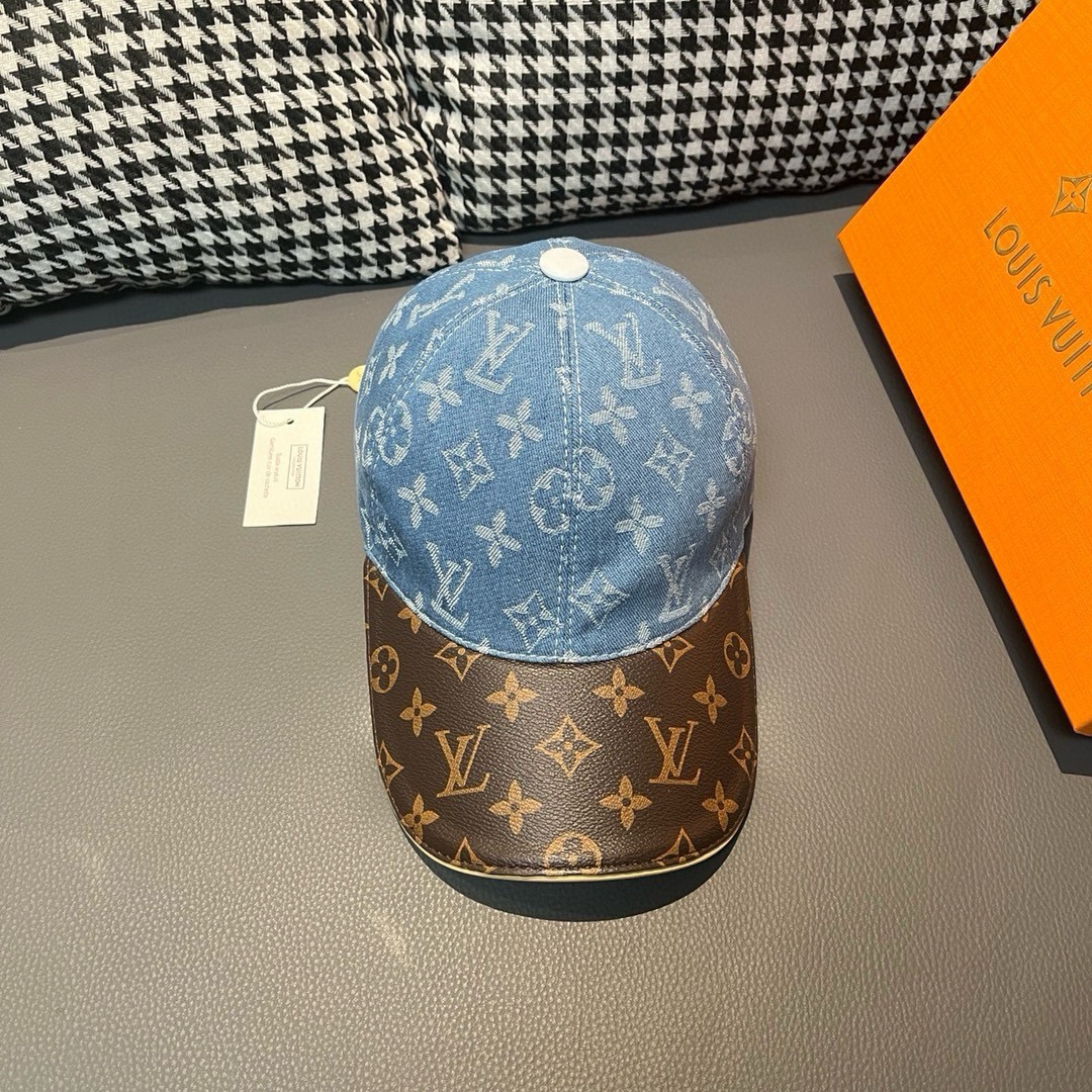 NO:202623,Package with box bag, LV (Louis Vuitton) new original single baseball cap, old-fashioned splicing, 1:1 mold customization, original denim fabric   counter presbyterian leather, delicate and perfect workmanship, excellent quality, basic head circumference 56, patch adjustable. Hat Fisherman's hat Baseball cap Knit hat, hat, louis vuitton, louis vuitton, espadrilles, hats19860909批 配盒子布袋,LV(路易威登)新款原单棒球帽,老花拼接,1:1开模订制,原版牛仔布料 专柜老花皮,做工细致完美,质量超赞,基础头围56,贴片可调节.帽子渔夫帽棒球帽针织帽,帽子,louis vuitton,louis vuitton,espadrilles,hats,hat