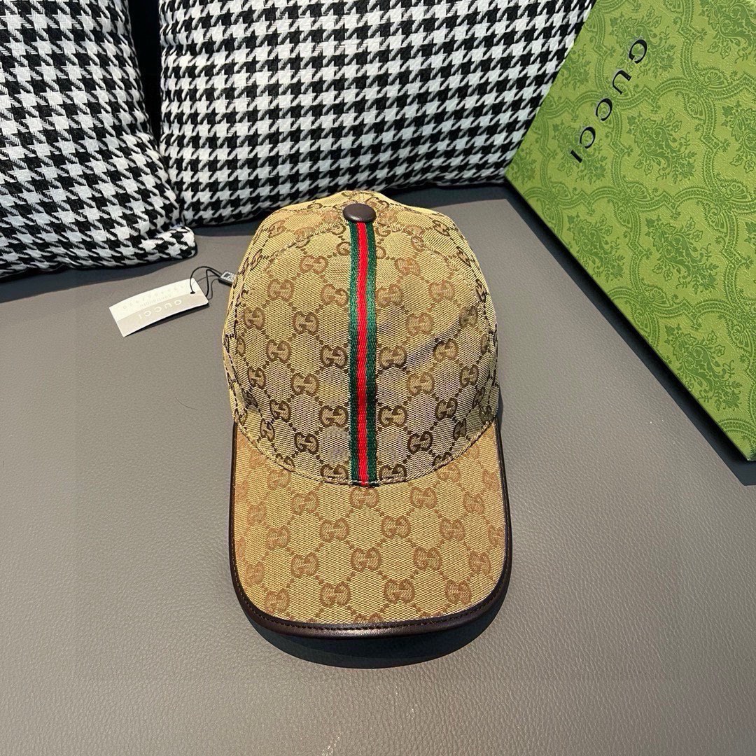 NO:203325,Packaging cloth bag, Gucci classic original single baseball cap, vertical strip small webbing, 1:1 open mold customization, original canvas   top layer cowhide, genuine leather edge is handsome and fashionable, popular purchasing agent, versatile styles available for men and women, excellent quality!  Base head circumference 56, patch adjustable. Hat Fisherman's hat Baseball hat Knitted hat, hat, gucci, espadrilles, cowhide, hats19860909批 配包装布袋,Gucci(古奇)经典原单棒球帽, 竖条小织带,1:1开模订制,原版帆布料 头层牛皮,真皮包边帅气时尚,代购热门,男女可用百搭款,质量超赞！基础头围56,贴片可调节.帽子渔夫帽棒球帽针织帽,帽子,gucci,espadrilles,cowhide,hats,hat