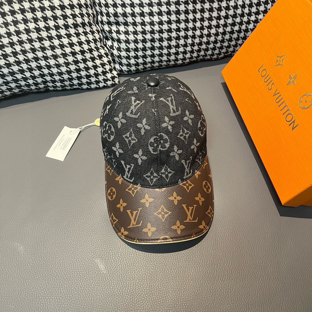 Louis Vuitton Mode
 Hoeden Pet Splijten Denim