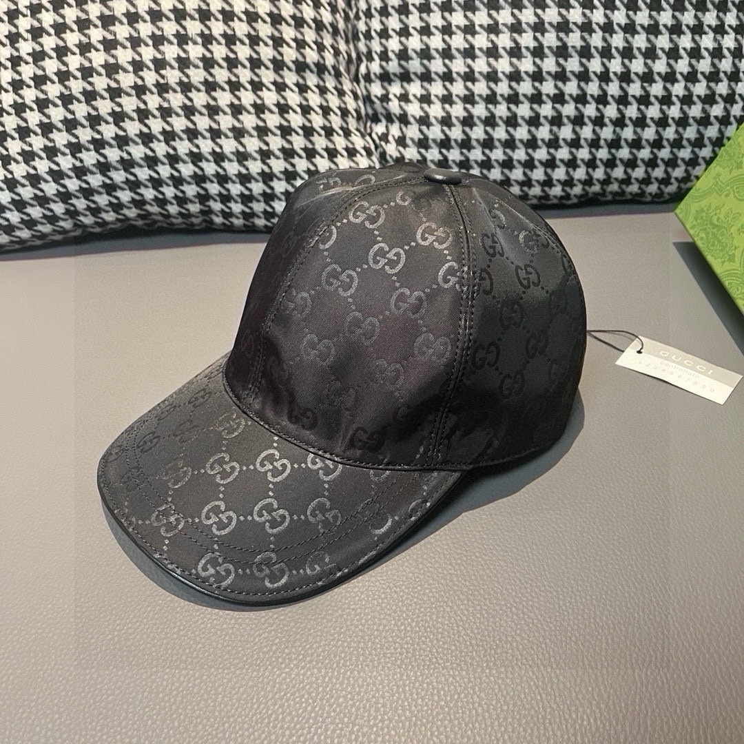¡Clásico eterno! Con caja y bolsa, gorra de béisbol original clásica de Gucci 😍😍 molde personalizado 1:1 de tienda, v…