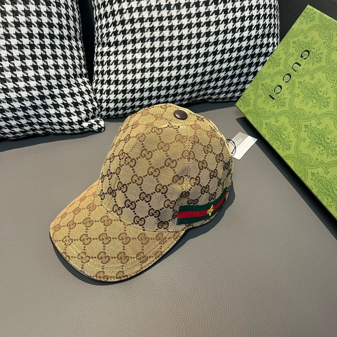 ¡Clásico de todos los tiempos en stock! Con caja y bolsa, gorra de béisbol clásica original de Gucci 😍😍 con abeja, ré…