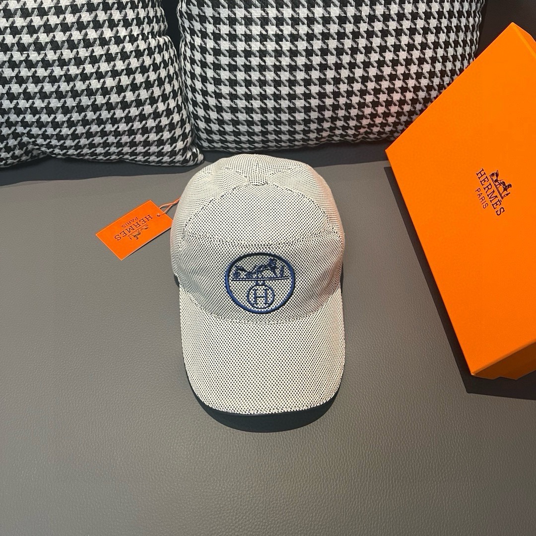 Hermes Perfect
 Hats Baseball Cap Canvas Cowhide Fashion