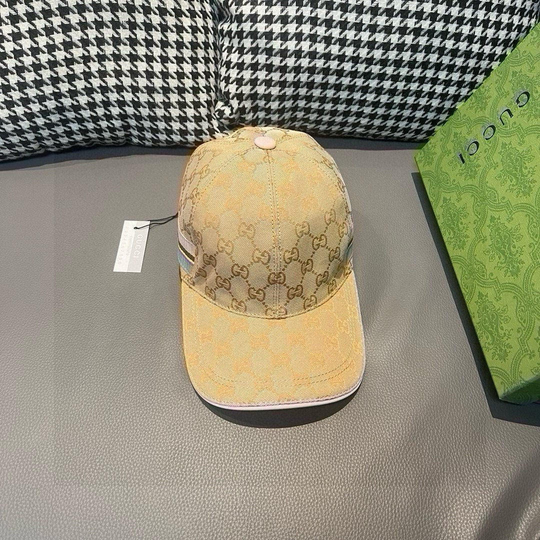 ¡Modelo clásico de siempre en stock! Con caja y bolsa de tela, gorra de béisbol Gucci (Guqi) clásica original 😍😍 mold…