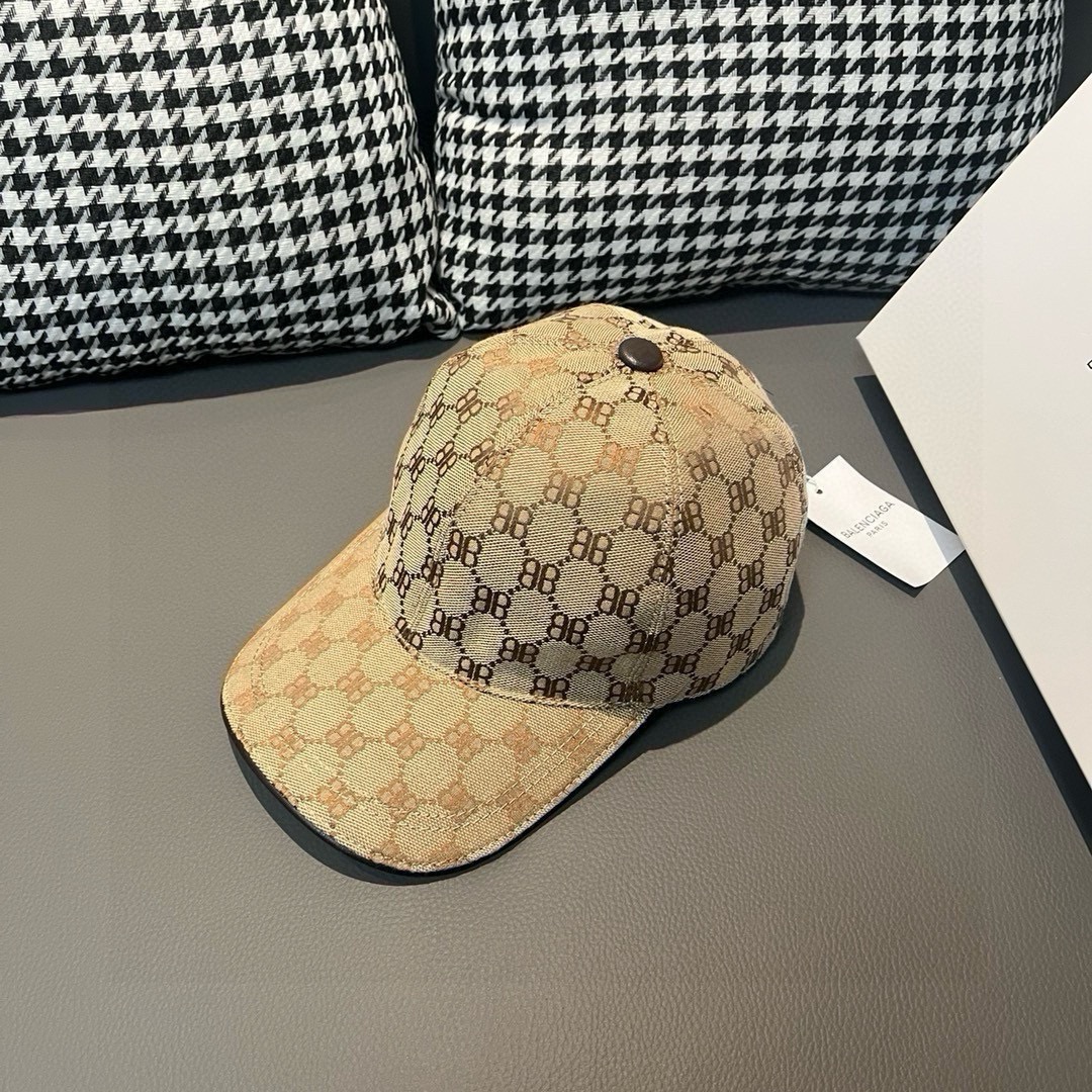 Con caja y bolsa de tela, nueva gorra de béisbol original de Balenciaga, molde personalizado 1:1 de boutique, lona orig…