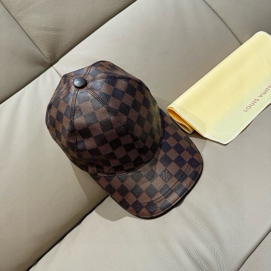 Louis Vuitton Sombreros Gorras Réplica de alta calidad
 Cuero vaca Pu