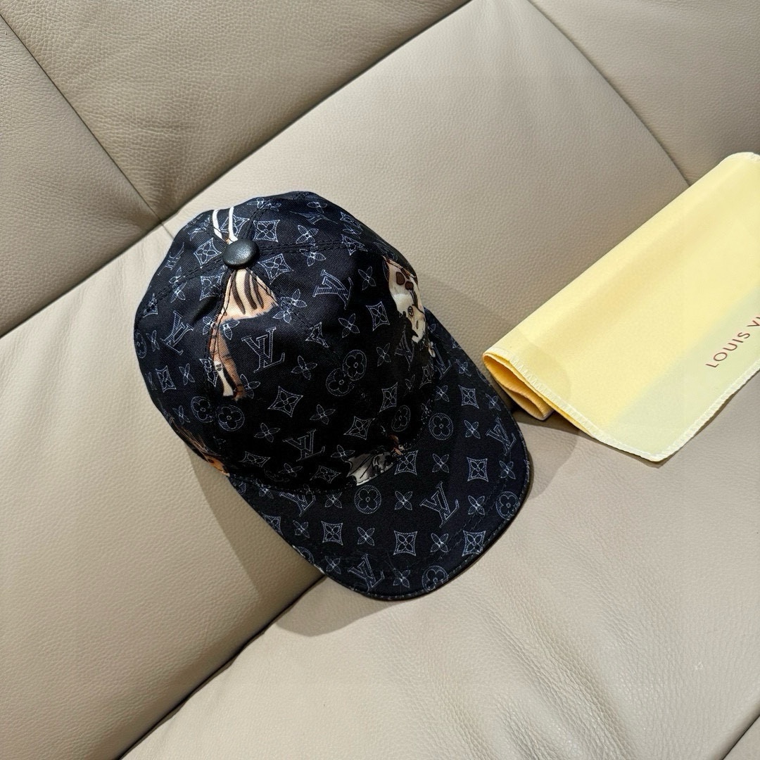 Louis Vuitton Sombreros Gorras Cuero de vaca Fashion