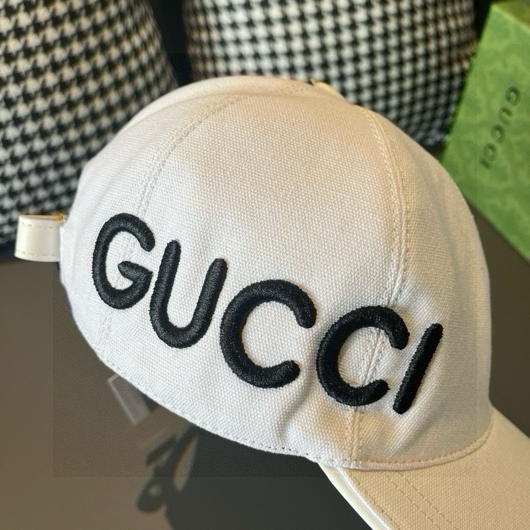 配盒子布袋Gucci古奇新款原单棒球帽Loved系列1:1开模订制重工刺绣细节可媲美专柜原版帆布料+头层