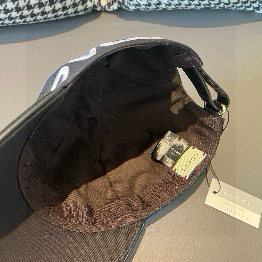 配盒子布袋Gucci古奇新款原单棒球帽Loved系列1:1开模订制重工刺绣细节可媲美专柜原版帆布料+头层