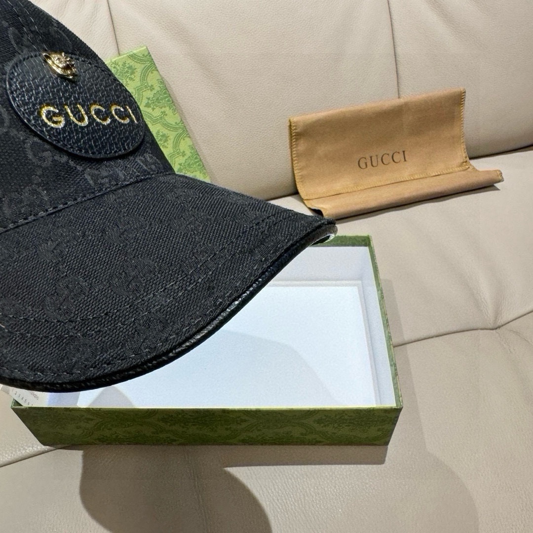 配包装布袋Gucci古奇新款原单棒球帽小虎头专柜最新款1:1开模订制正版开模五金原版帆布料+头层牛皮原厂