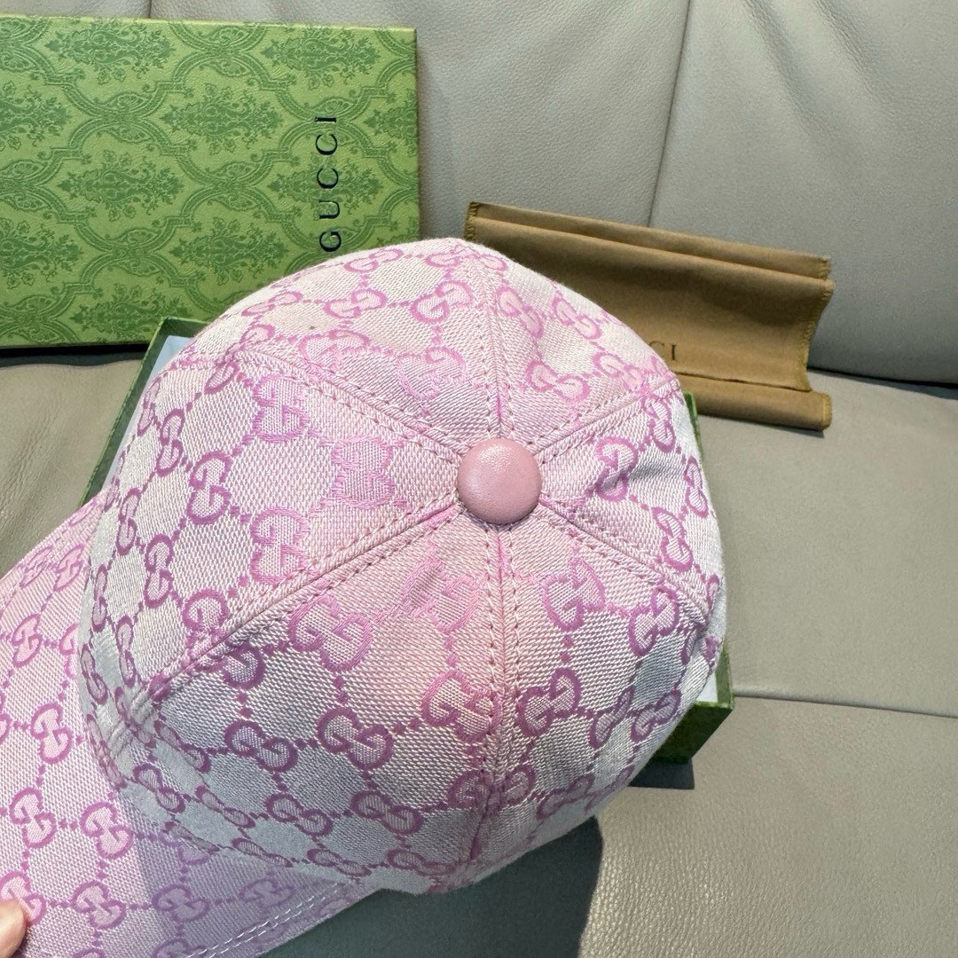 万年经典款出货！配盒子布袋Gucci古奇经典原单棒球帽专柜1:1开模订制最高版本原版帆布料+头层牛皮轻盈
