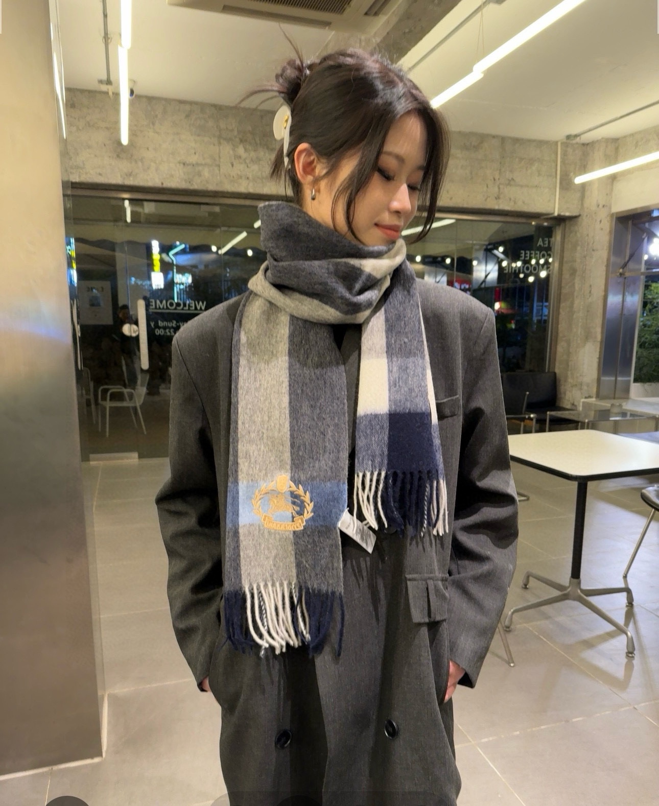 Burberry巴宝莉新款羊绒围巾️今年的B家真的是高端Level重磅极品️妥妥的家属福利我们的品质真的