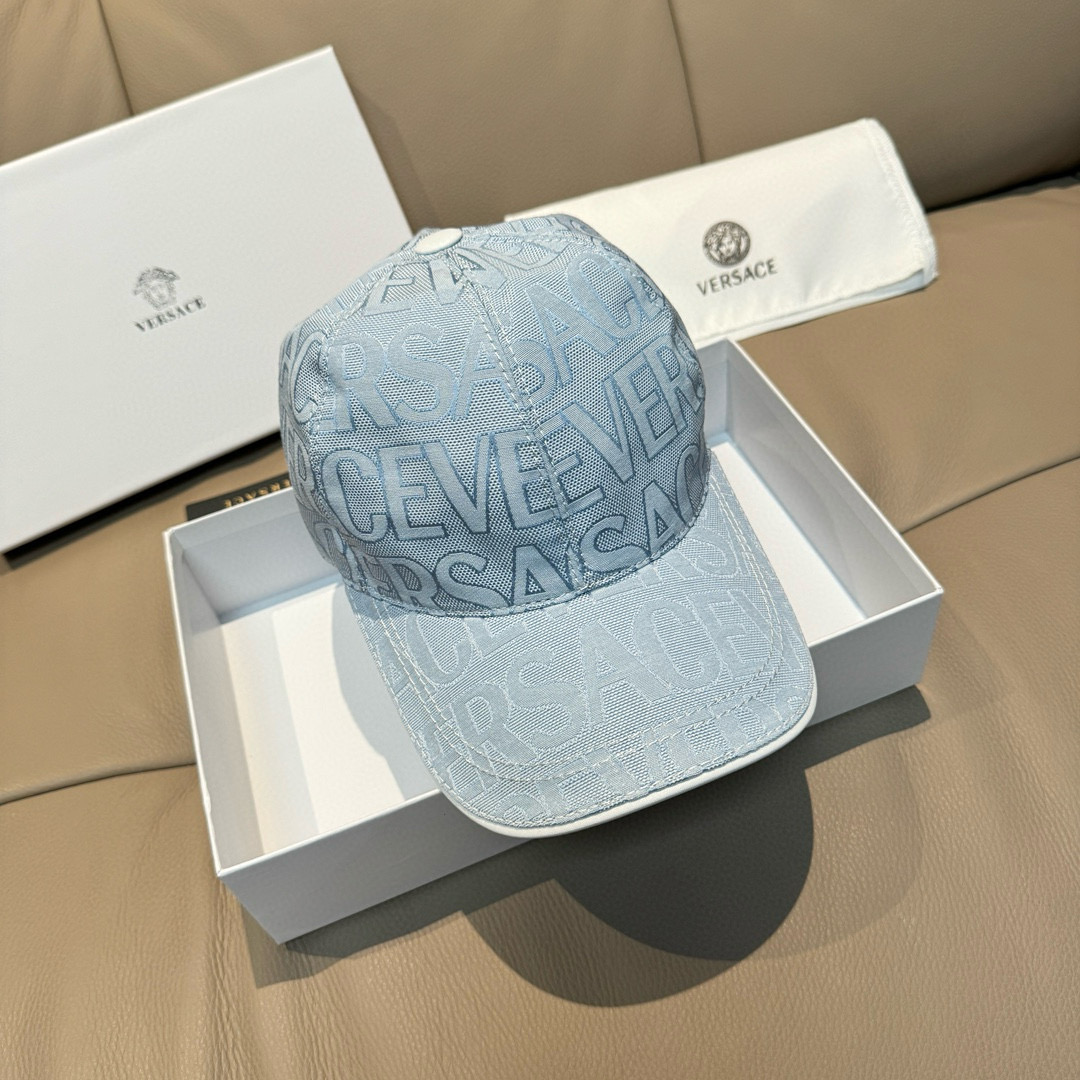 Versace Panthroat Baseball Cap Set with Original Packaging and Accessories - 图片 2