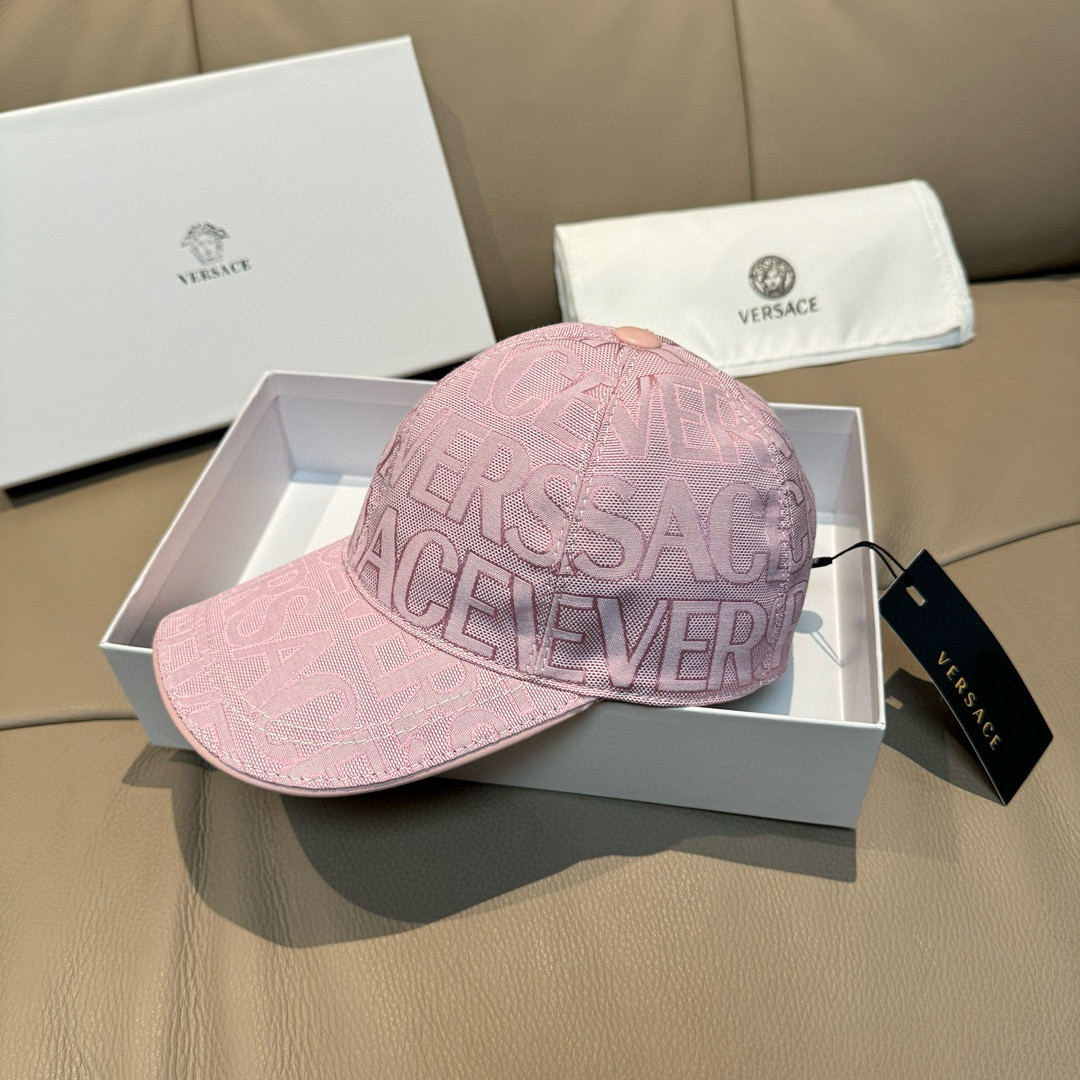 Versace Panthroat Baseball Cap Set with Original Packaging and Accessories. - 图片 3