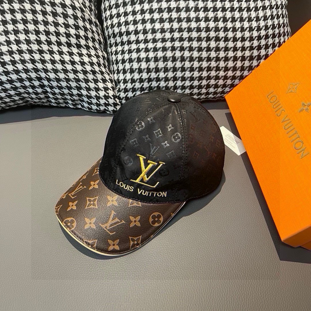 NO:220274,Package with box cloth bag, LV (Louis Vuitton) new original single baseball cap, presbyterian splicing, 1:1 mold customization, original printed satin fabric   counter presbyterian leather, fine workmanship, excellent quality, basic head circumference 56, patch adjustable. Hat Fisherman's hat Baseball cap Knit hat, hat, louis vuitton, louis vuitton, espadrilles, silk fabric, hats19860909批 配盒子布袋,LV(路易威登)新款原单棒球帽,老花拼接,1:1开模订制,原版印花绸缎面料 专柜老花皮,做工细致完美,质量超赞,基础头围56,贴片可调节.帽子渔夫帽棒球帽针织帽,帽子,louis vuitton,louis vuitton,espadrilles,silk fabric,hats,hat