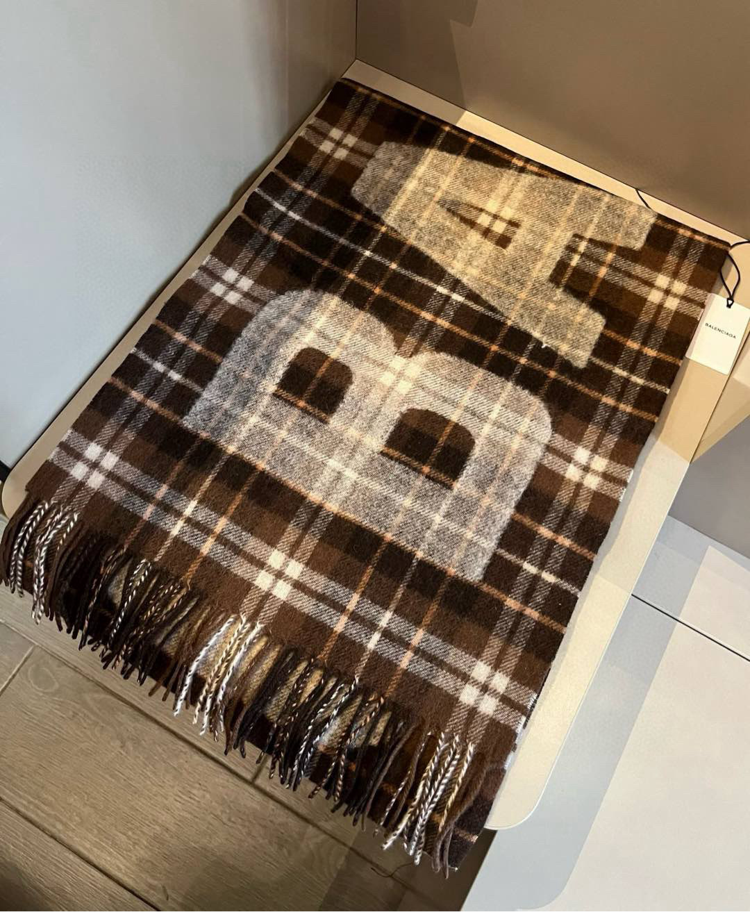 BALECIGA Wool Shawl: Unique Craftsmanship, Exceptional Quality. - 图片 5