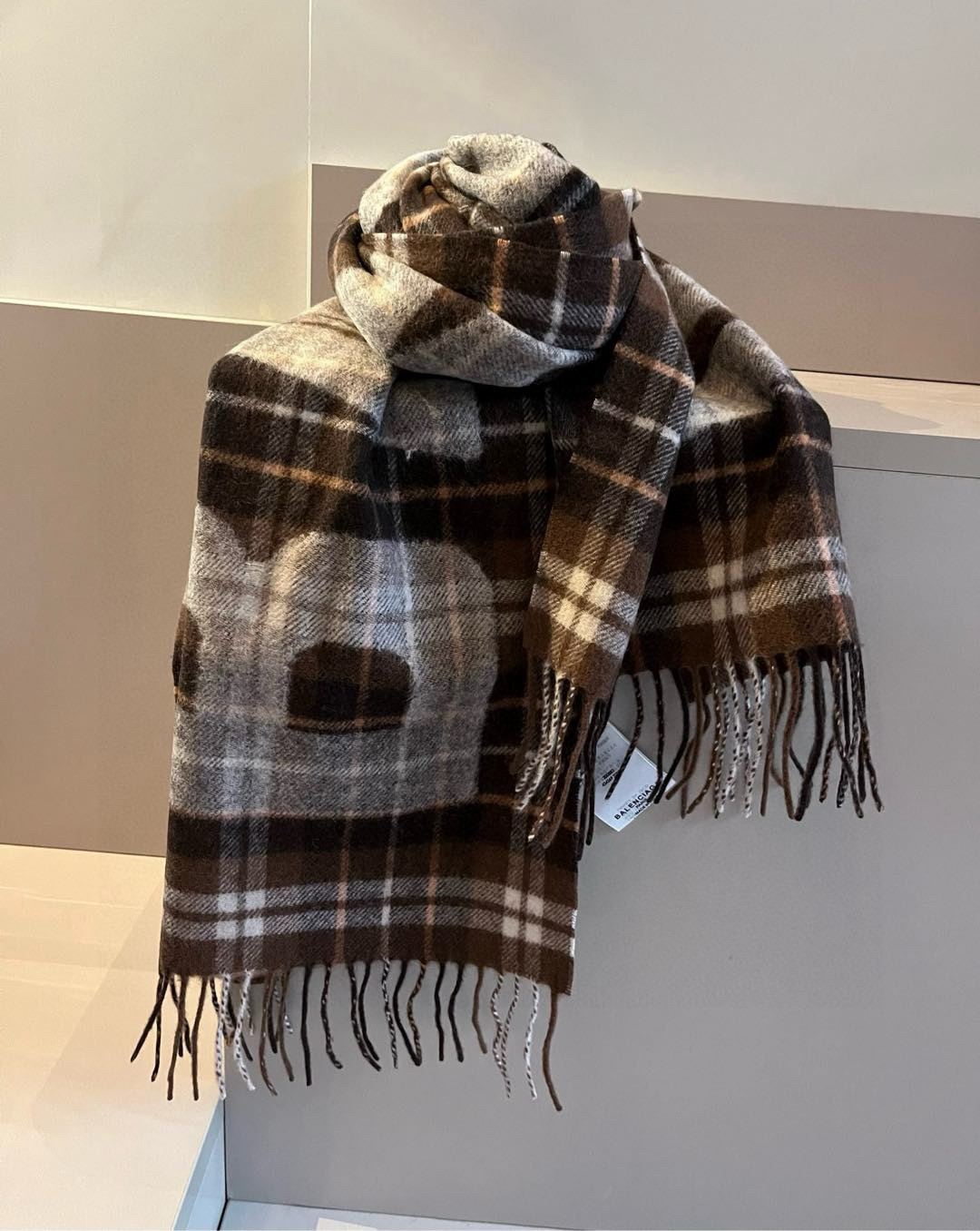 BALECIGA Wool Shawl: Unique Craftsmanship, Exceptional Quality. - 图片 3