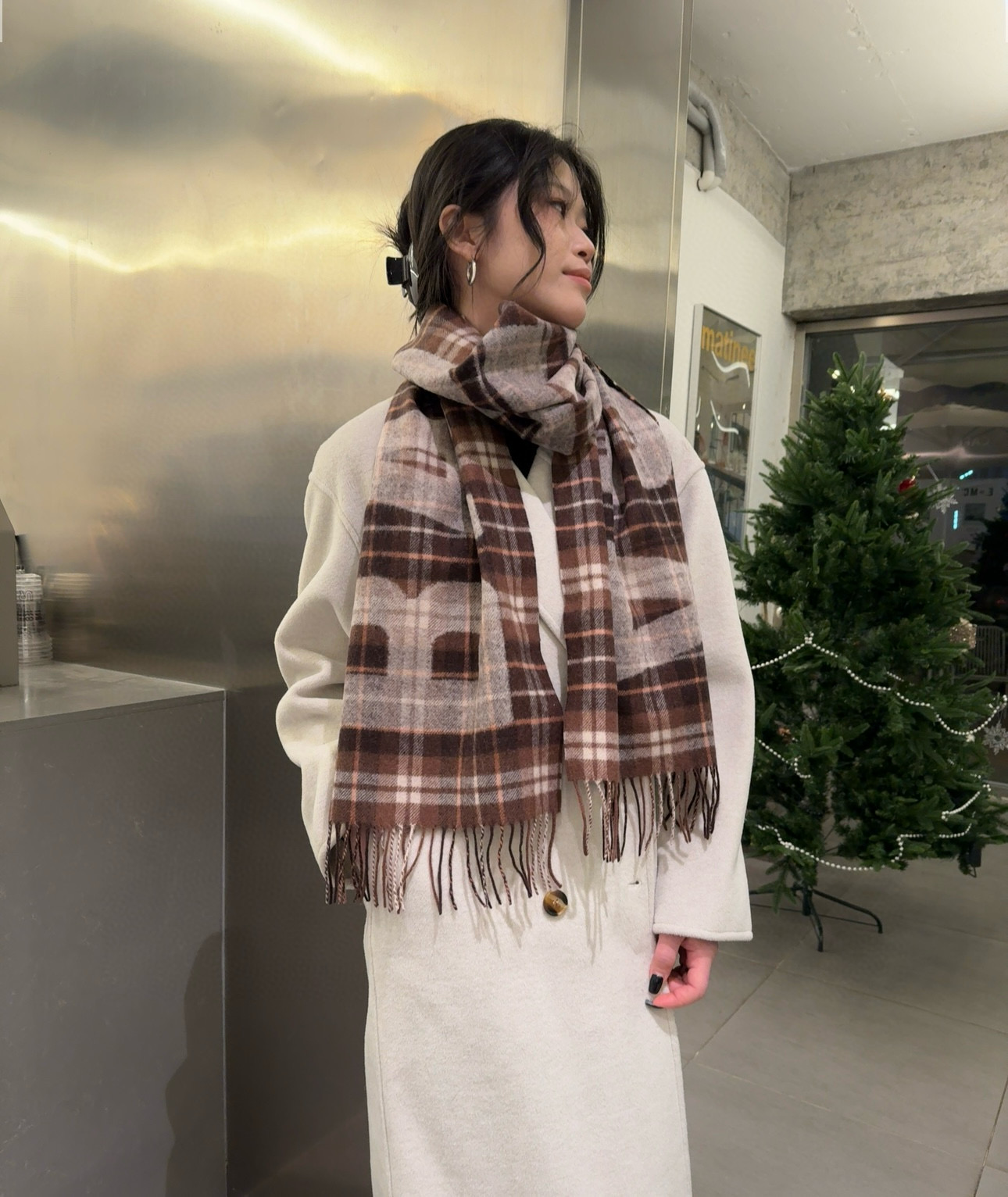 BALECIGA Wool Shawl: Unique Craftsmanship, Exceptional Quality. - 图片 1