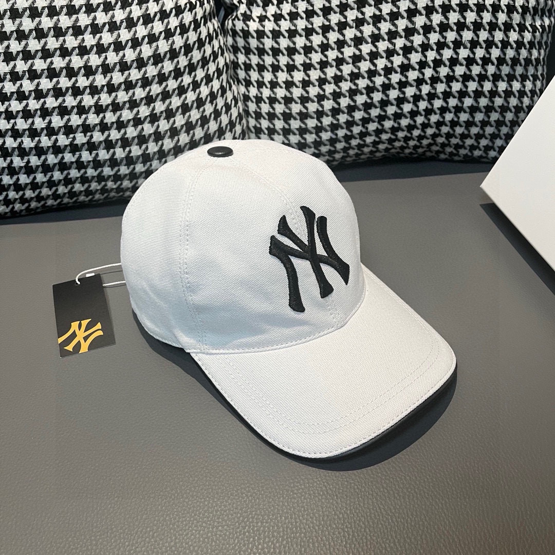“NY Baseball Cap Lot 126: Latest Design with Clean Embroidery, Unisex, High Quality” - 图片 3
