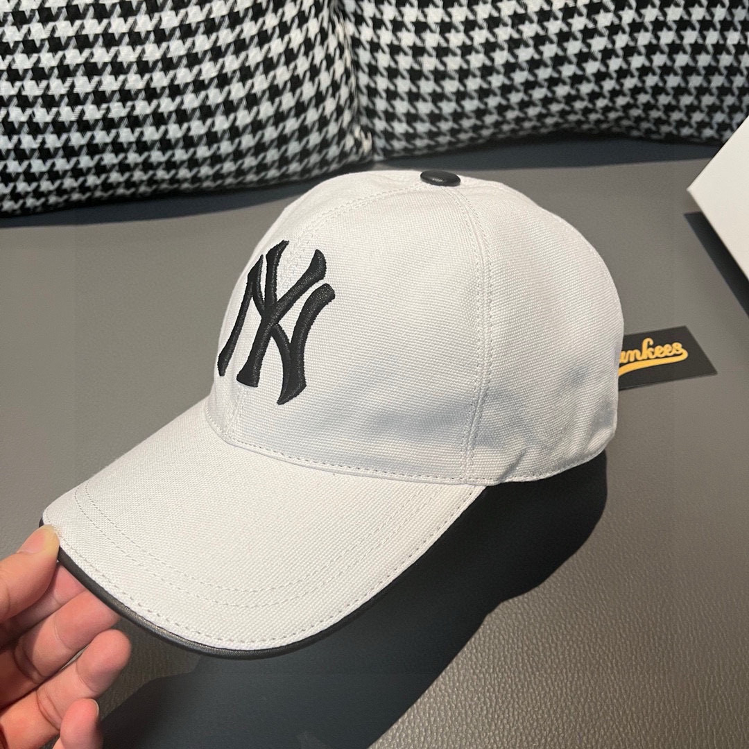 “NY Baseball Cap Lot 126: Latest Design with Clean Embroidery, Unisex, High Quality” - 图片 4