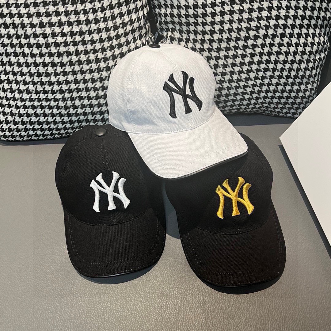 “NY Baseball Cap Lot 126: Authentic, Latest Design with Clean Embroidery, Unisex” - 图片 9