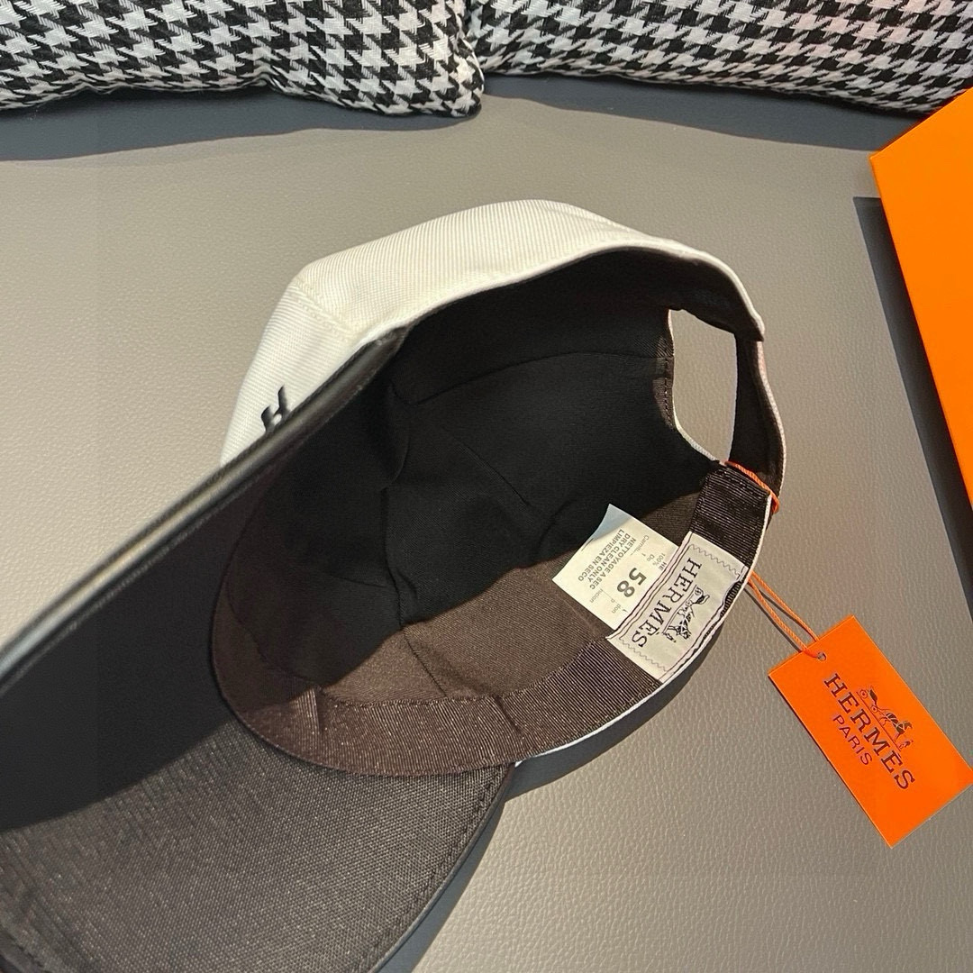 Newest Hermès Baseball Caps: Luxury Style with Original Materials and Fine Craftsmanship - 图片 7