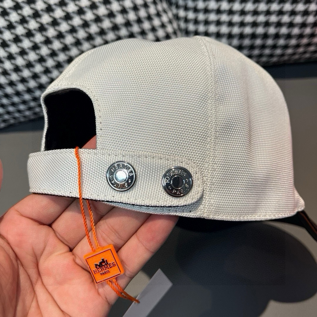 Newest Hermès Baseball Caps: Luxury Style with Original Materials and Fine Craftsmanship - 图片 8
