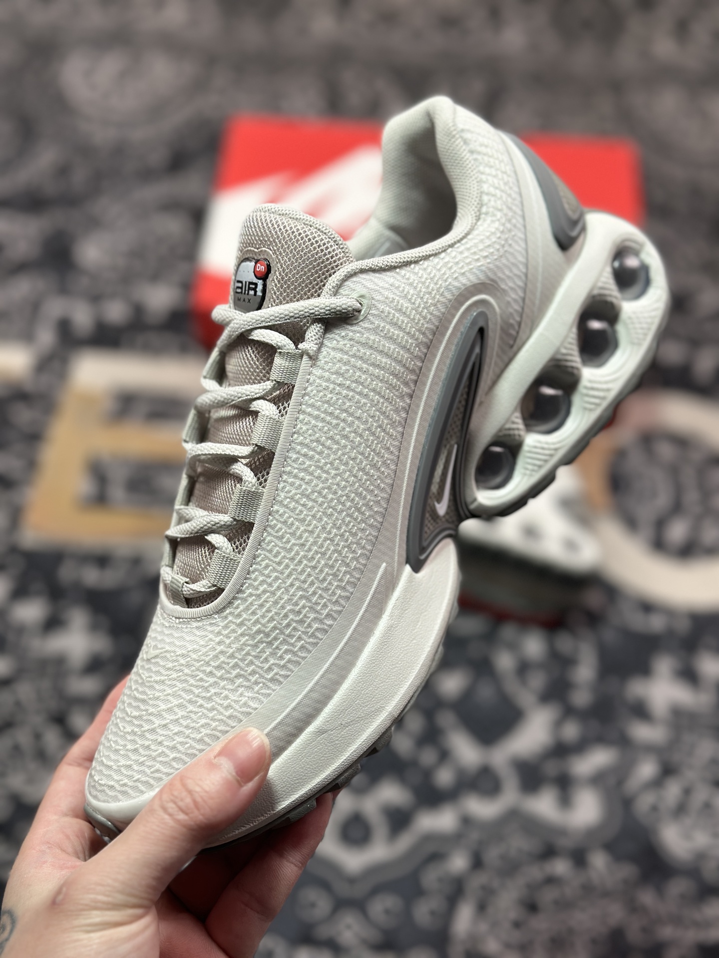 A7200  耐克Nike Air Max DN”Grey/Black/White”DN系列低帮慢跑鞋“浅灰白” DV3337-007