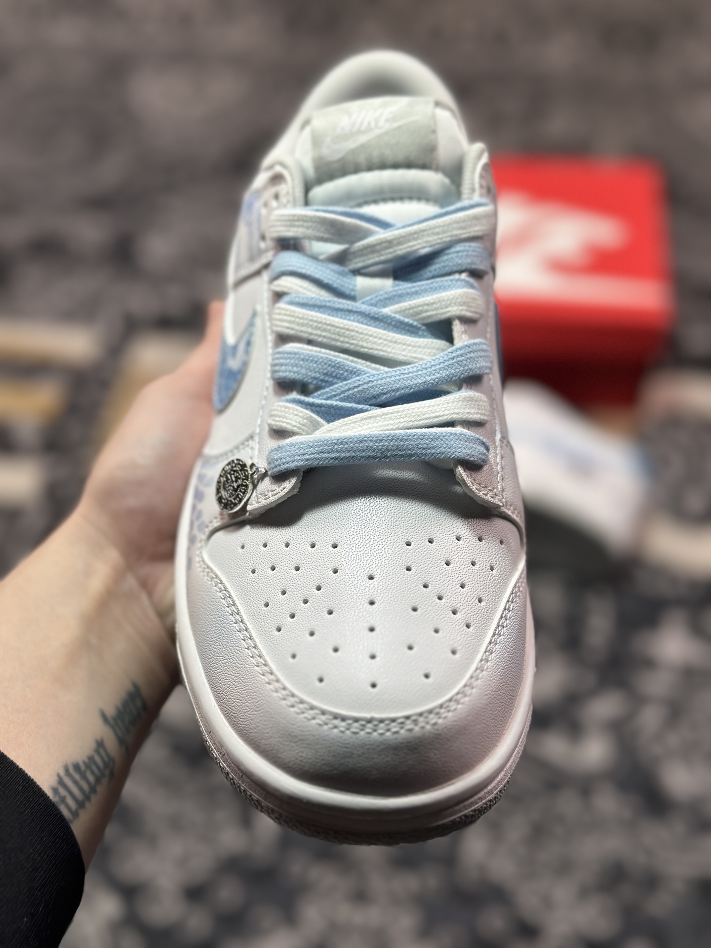 B2260  耐克Nike SB Dunk Low”Year of the Snake”扣篮系列低帮板鞋“白蓝灵蛇之珠年限定” DD1391-103