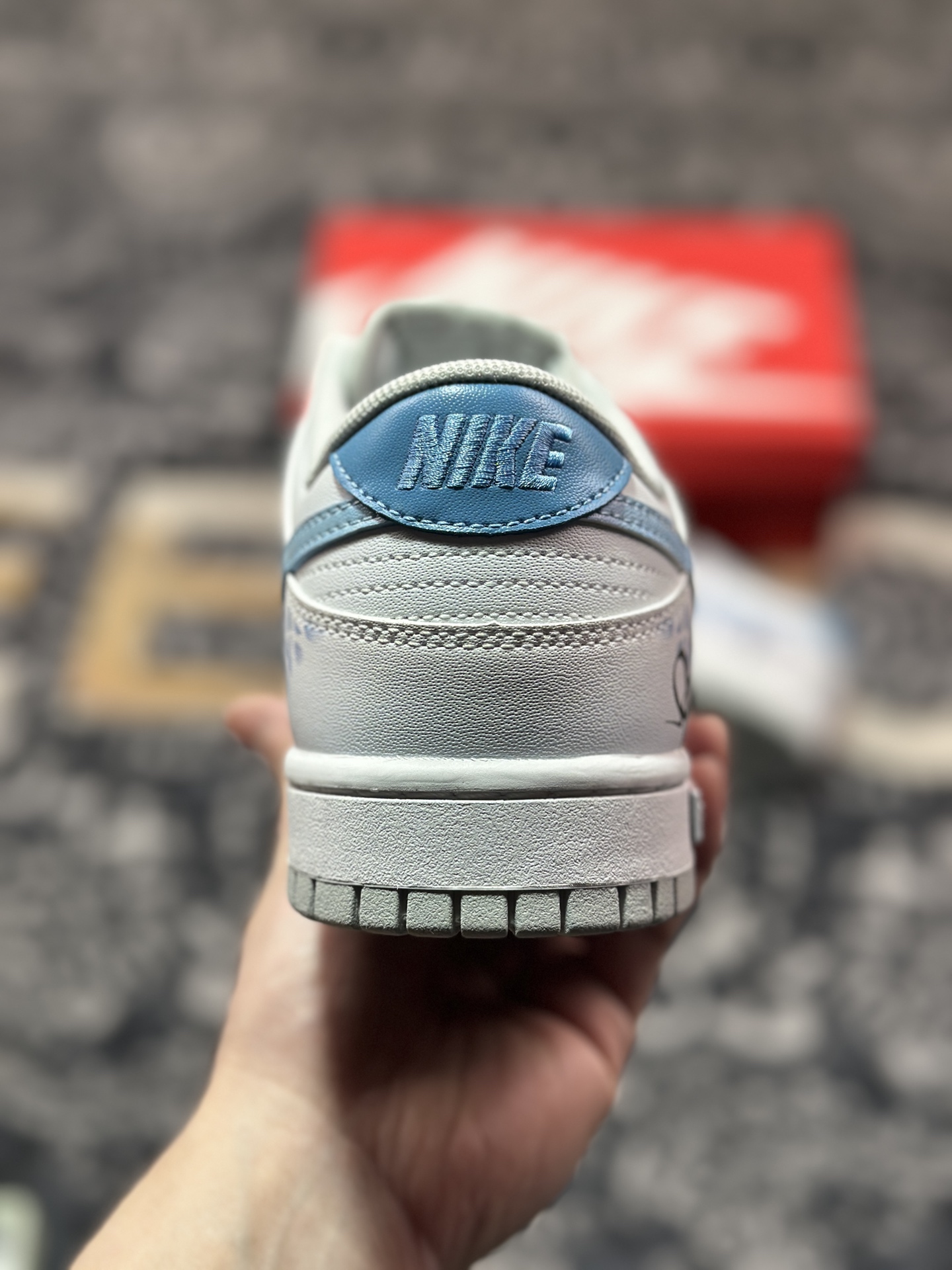B2260  耐克Nike SB Dunk Low”Year of the Snake”扣篮系列低帮板鞋“白蓝灵蛇之珠年限定” DD1391-103