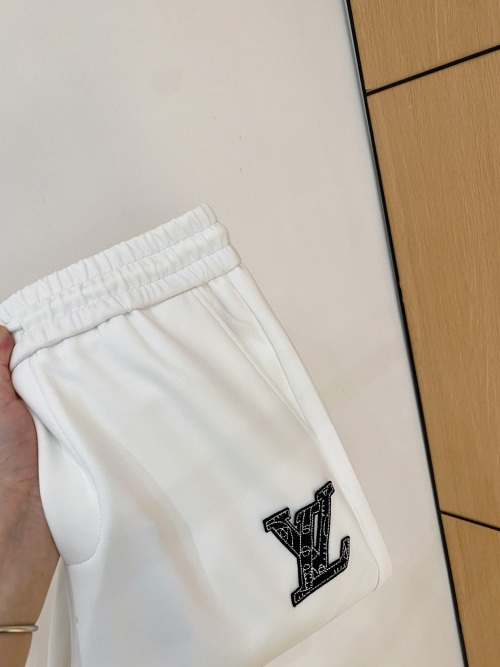 Louis Vuitton 2025 Fall/Winter Men's White Cotton Blend Lounge Pants 30 Louis Vuitton 2025 Fall/Winter Men's White Cotton Blend Lounge Pants